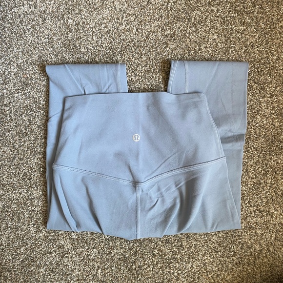 Lululemon align leggings in chambray 21” inseam - Picture 2 of 4